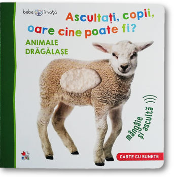 Bebe invata Ascultati copii oare cine poate fi Animale dragalase - coperta