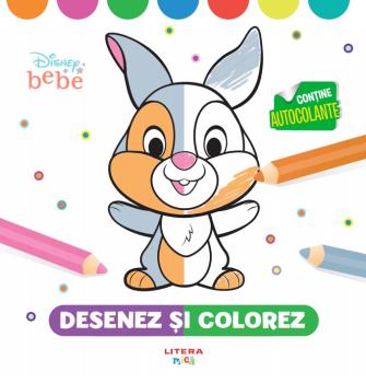Disney Bebe Desenez si colorez - coperta