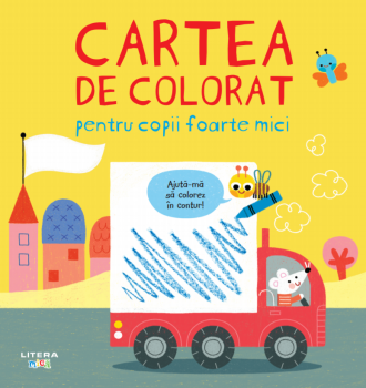 Cartea de colorat pentru copii foarte mici - coperta
