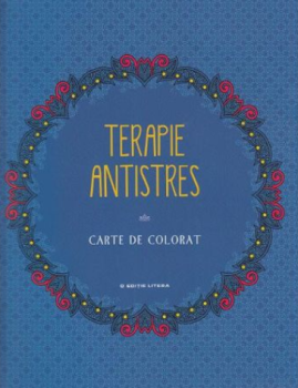 Terapie antistres Carte de colorat - coperta