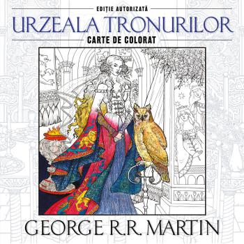 Urzeala tronurilor Carte de colorat - coperta