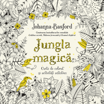 Jungla magica Carte de colorat si activitati antistres - coperta