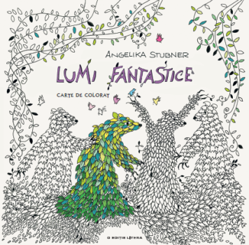 Lumi fantastice Carte de colorat - coperta