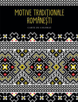 Motive traditionale romanesti Carte de colorat - coperta