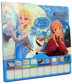 Disney Regatul de gheata Cantece din Arendelle cu pian  - coperta