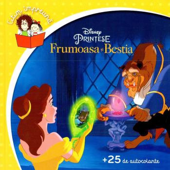 Disney Printese Frumoasa si Bestia Citim impreuna - coperta