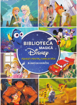 Pachet Biblioteca Magica Disney 8 carti de colectie  - coperta