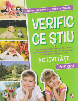 Verific ce stiu Activitati scolare 6 7 ani - coperta