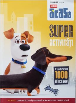 Singuri acasa Superactivitati Peste 1000 de autocolante - coperta