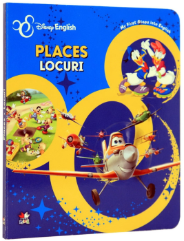 Disney English Places Locuri My First Steps into English - coperta