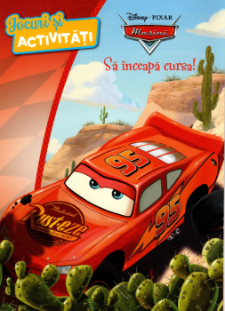 Disney Masini Sa inceapa cursa Jocuri si activitati - coperta