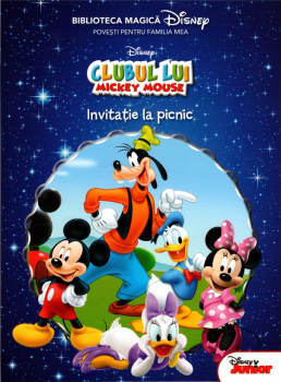 Disney Clubul lui Mickey Mouse Invitatie la picnic Biblioteca magica - coperta