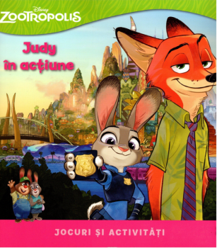 Disney Zootropolis Judy in actiune - coperta