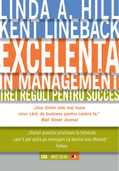 Excelenta in management Trei reguli pentru succes - coperta