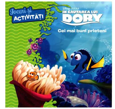 Disney In cautarea lui Dory Cei mai buni prieteni Jocuri si activitati - coperta
