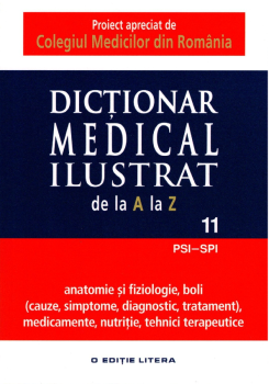 Dictionar medical ilustrat Vol 11 - coperta