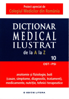 Dictionar medical ilustrat Vol 10 - coperta