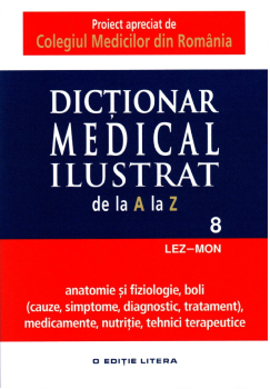 Dictionar medical ilustrat Vol 8 - coperta