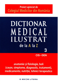 Dictionar medical ilustrat Vol 3 - coperta