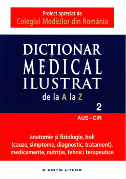 Dictionar medical ilustrat Vol 2 - coperta