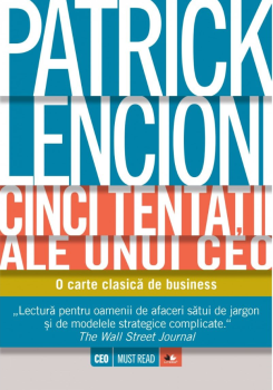 Cinci tentatii ale unui CEO - coperta