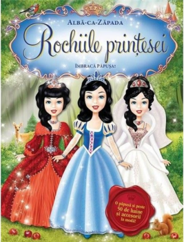 Rochiile printesei Alba ca Zapada Imbraca papusa  - coperta