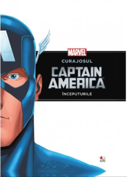 Marvel Curajosul Captain America Inceputurile - coperta