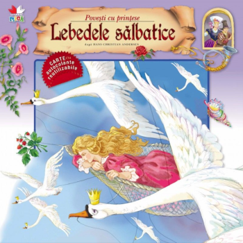 Lebedele salbatice Povesti cu printese - coperta