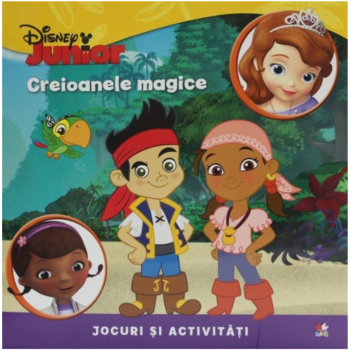 Disney Creioanele magice Jocuri si activitati - coperta