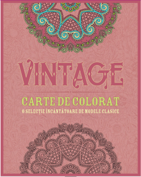 Vintage Carte de colorat - coperta