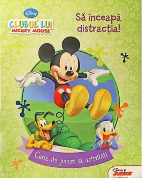 Disney Sa inceapa distractia Carte de jocuri si activitati - coperta