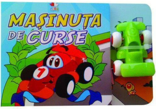 Masinuta de curse Carte cu jucarie - coperta