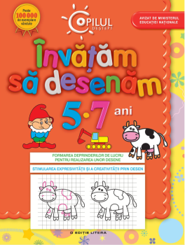 Copilul destept Invatam sa desenam 5 7 ani - coperta