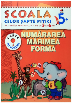 Numararea Marimea Forma Scoala celor sapte pitici 5  - coperta