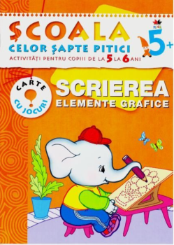 Scrierea Elemente grafice Scoala celor sapte pitici 5  - coperta
