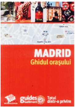 Madrid Ghidul orasului - coperta