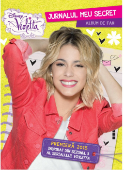 Disney Violetta Jurnalul meu secret Album de fan Sezonul 3 - coperta