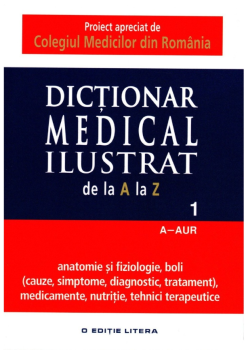 Dictionar medical ilustrat Vol 1 - coperta
