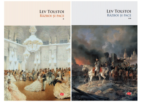 Set Razboi si pace 2 volume  - coperta