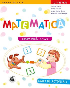 Matematica Caiet de activitati Grupa mica 3 4 ani - coperta