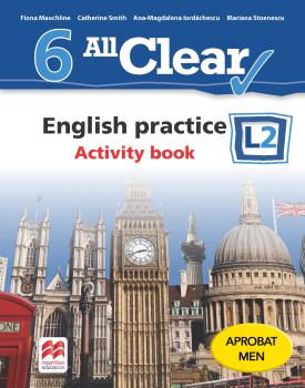 All Clear English practice Activity book L 2 Lectia de engleza clasa a VI a  - coperta