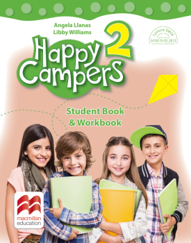 Happy Campers Student Book Workbook Clasa a II a - coperta