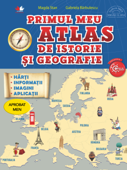 Primul meu atlas de istorie si geografie Clasa a IV a - coperta