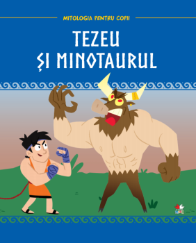 Volumul 1 Mitologia Tezeu si Minotaurul - coperta