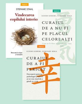 Pachet 3 carti de dezvoltare personala de milioane de exemplare vandute  - coperta