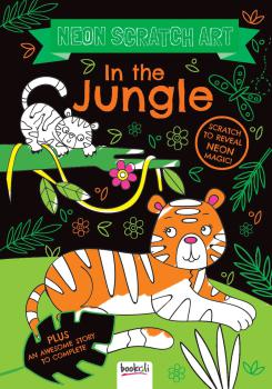 Neon Scratch Art In the Jungle - coperta