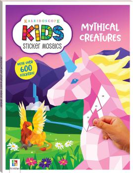 Kaleidoscope Kids Sticker Mosaics Mythical Creatures - coperta