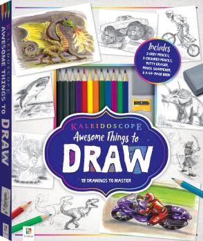 Awesome Things to Draw 18 Drawings to Master - coperta