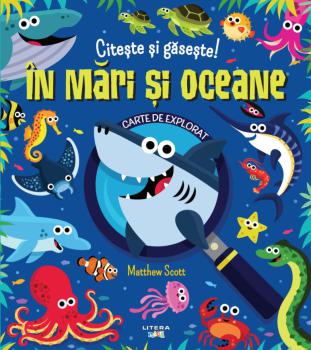 Citeste si gaseste In mari si oceane - coperta