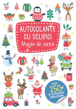Autocolante cu sclipici Magie de iarna - coperta